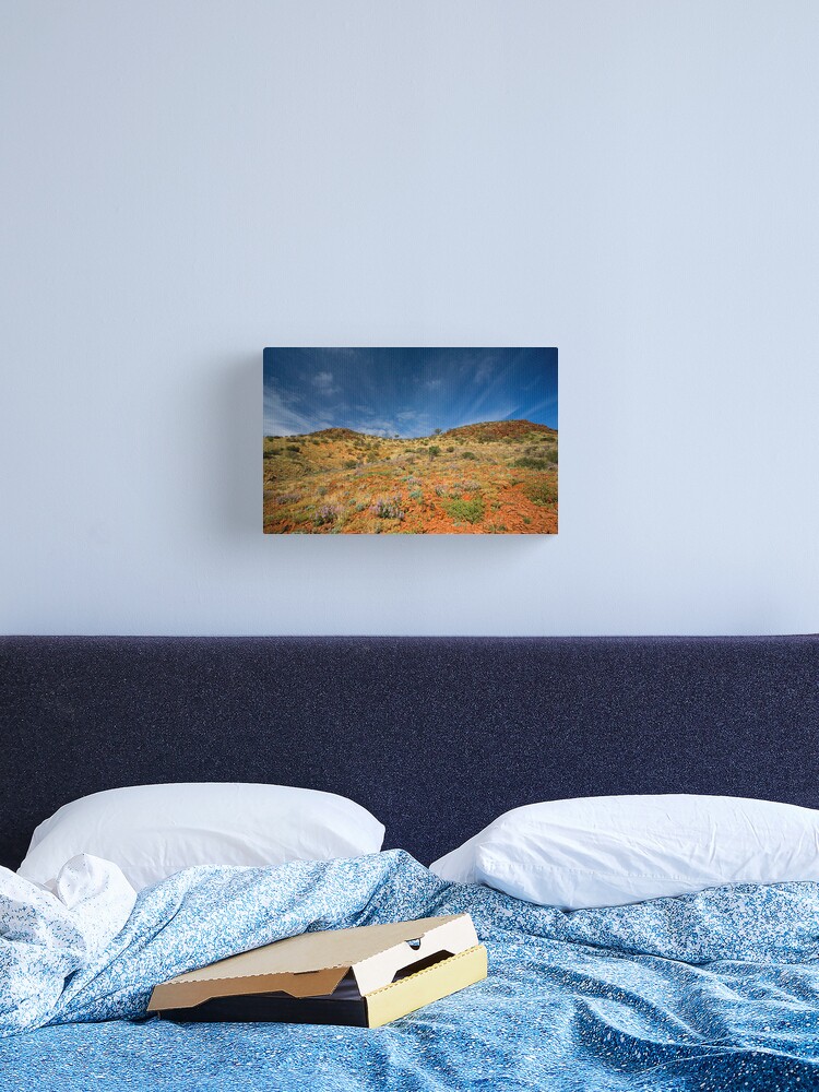 Thumbnail 2 of 3, Canvas Print, Gammon Ranges Mulla Mulla designed and sold by RICHARDW.