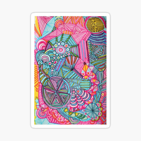 WIDE AWAKE - LARGE FORMAT Sticker