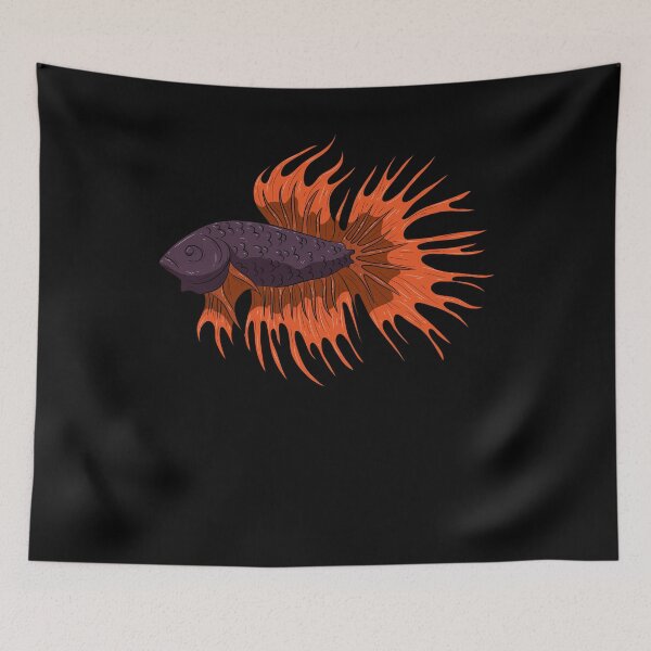 Item preview, Betta Splendens Siamese Fighting Fish Aquarium designed and sold by BornDesign.