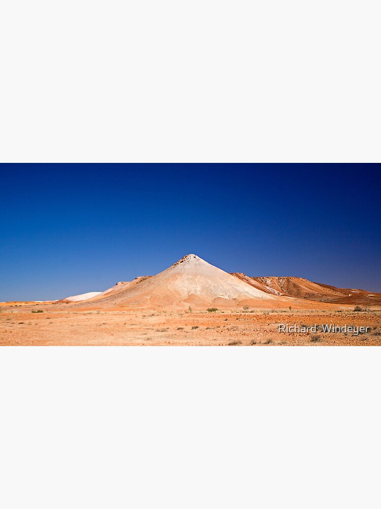Thumbnail 4 of 4, Metal Print, Cone Hill, Breakaways, Coober Pedy, SA designed and sold by Richard Windeyer.