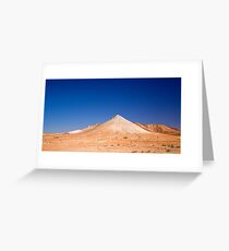 Cone Hill, Breakaways, Coober Pedy, SA Greeting Card