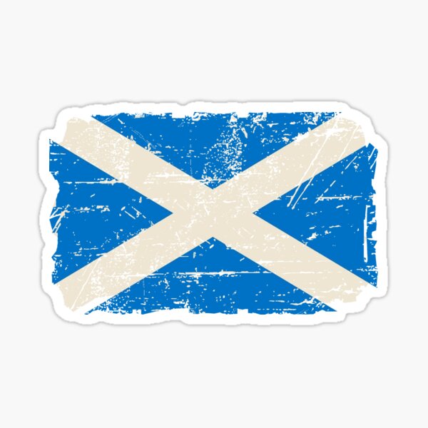 Item preview, Scotland Flag - Vintage Look designed and sold by Port-Stevens.