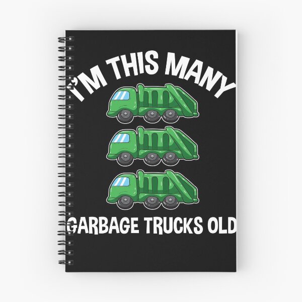 Item preview, I'm This Many Garbage Trucks Old 3 Birthday designed and sold by BornDesign.