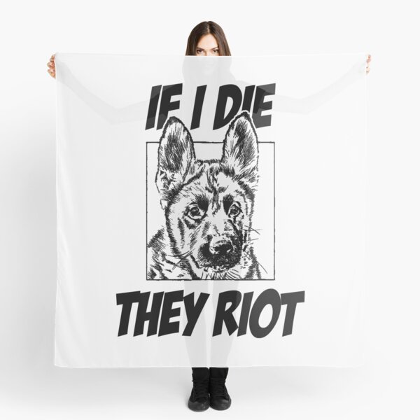 Riot Dogs Scarves Redbubble - dog cop roblox