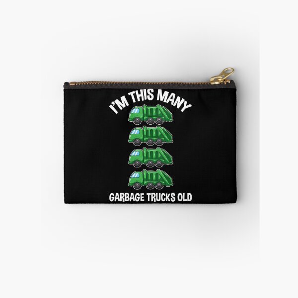 Item preview, I'm This Many Garbage Trucks Old 4 Birthday designed and sold by BornDesign.