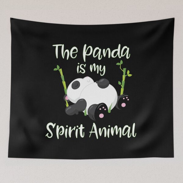 Item preview,  The Panda Is My Spirit Animal Cute Panda Bear Design designed and sold by SpiritWestDesig.