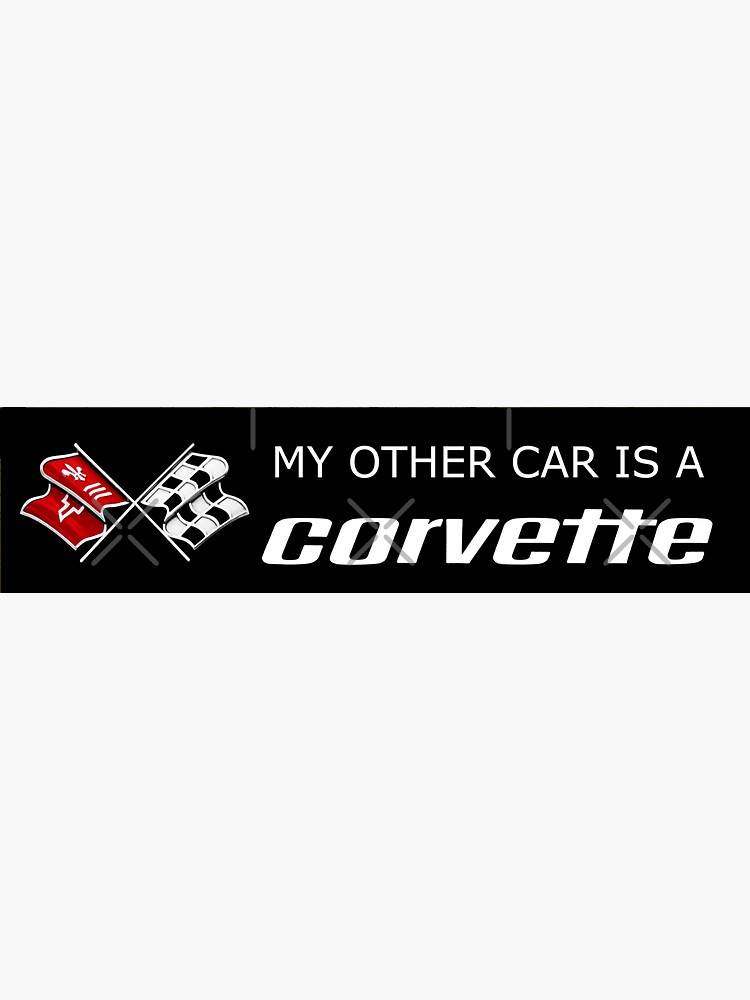 My other car is a Corvette C3 von stickerwicker