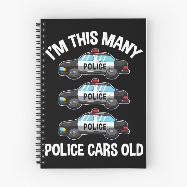 Item preview, I'm This Many Police Cars Old 3 Birthday designed and sold by BornDesign.