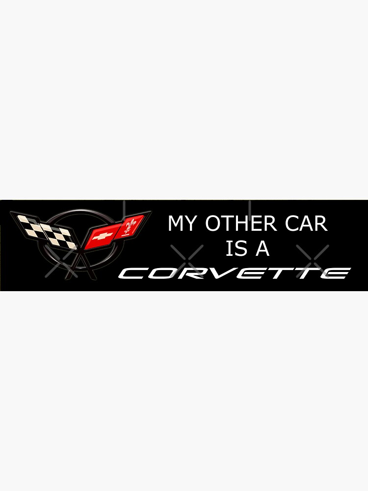 My other car is a Corvette C5 von stickerwicker