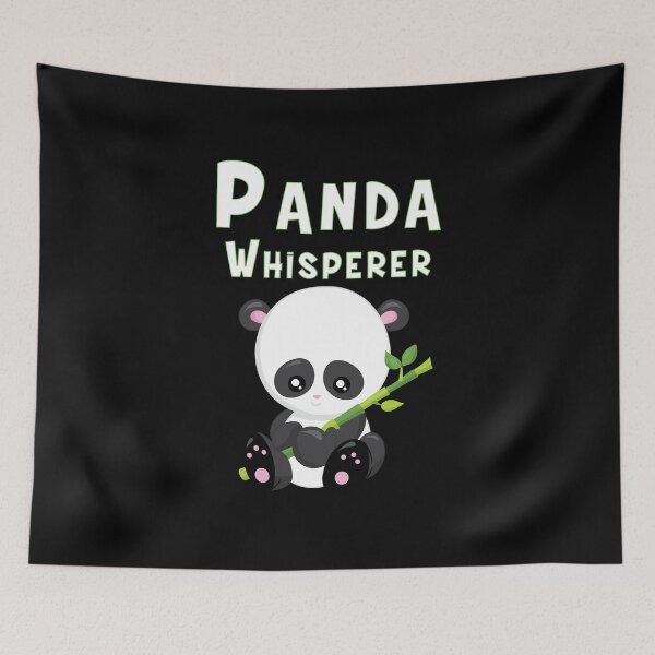 Item preview, Panda Whisperer Cute Panda Bear Design designed and sold by SpiritWestDesig.