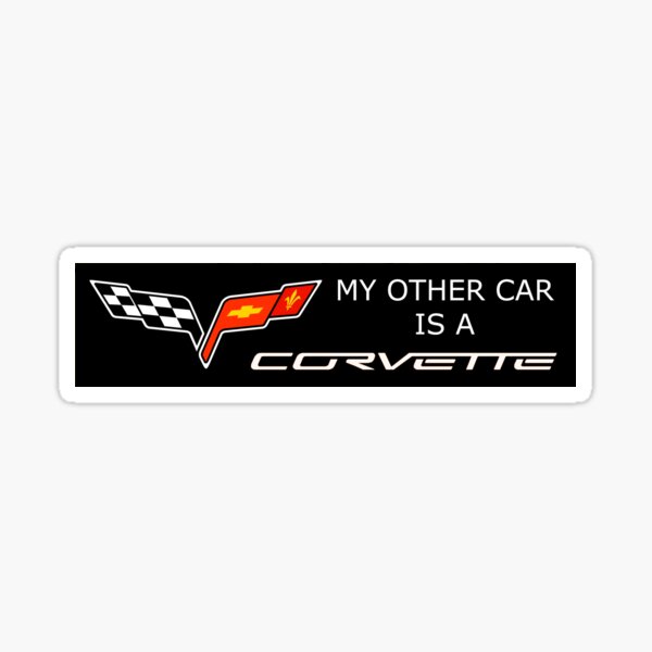 My other car is a Corvette C6 Sticker