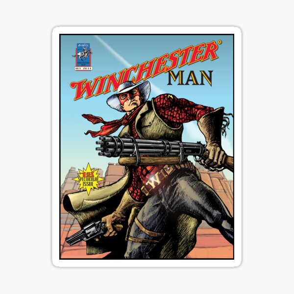 Winchester Man Sticker
