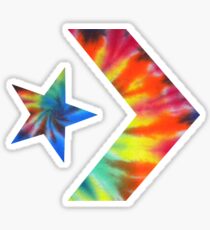 Pegatina Tie Dye Converse Logotipo