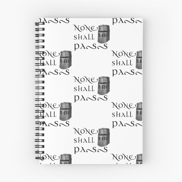 Item preview, None Shall Pass / Black Knight designed and sold by MandWthings.