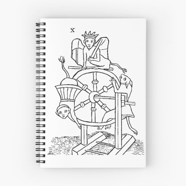 Item preview, Tarot Wheel of Fortune 10 designed and sold by Talismania.
