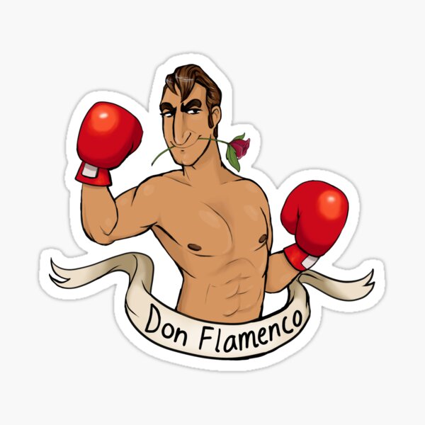Don Flamenco Stickers | Redbubble