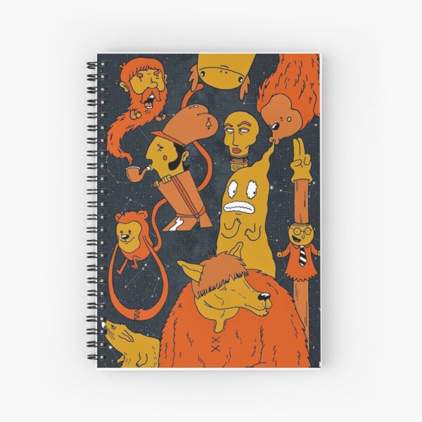 Simon-Space. Spiral Notebook