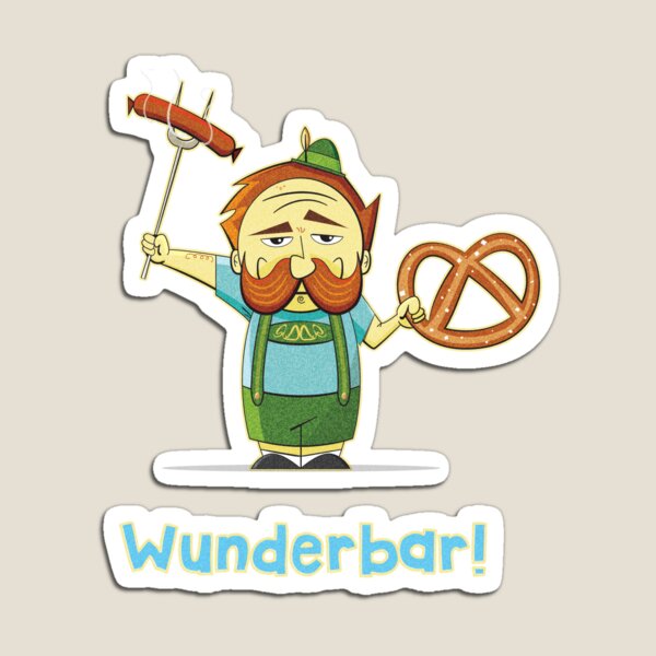 Wunderbar! Magnet