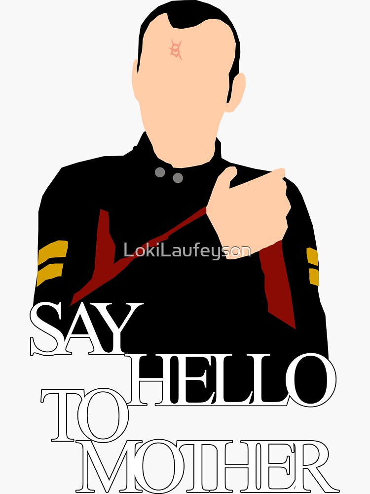 "Paxton Fettel " Sticker by LokiLaufeyson Redbubble