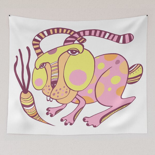 Item preview, Crazy Bunny designed and sold by Sofya Dushkina.