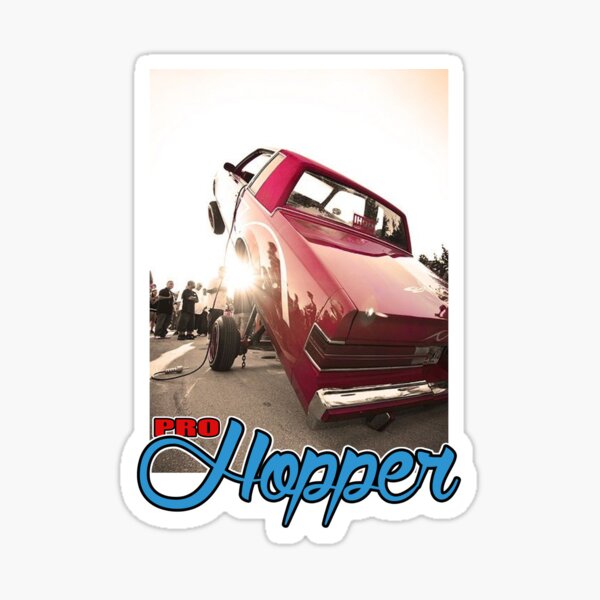 Lowrider hopper Sticker