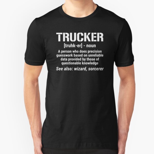funny trucker tee shirts