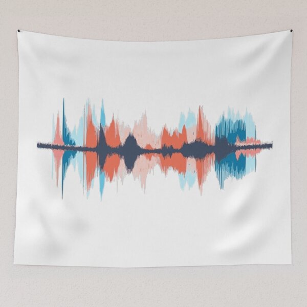 Item preview, Colorful sound waves designed and sold by jbrulmans.