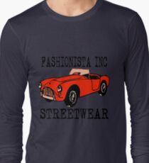 Fashionista Auto Orange Long Sleeve T-Shirt