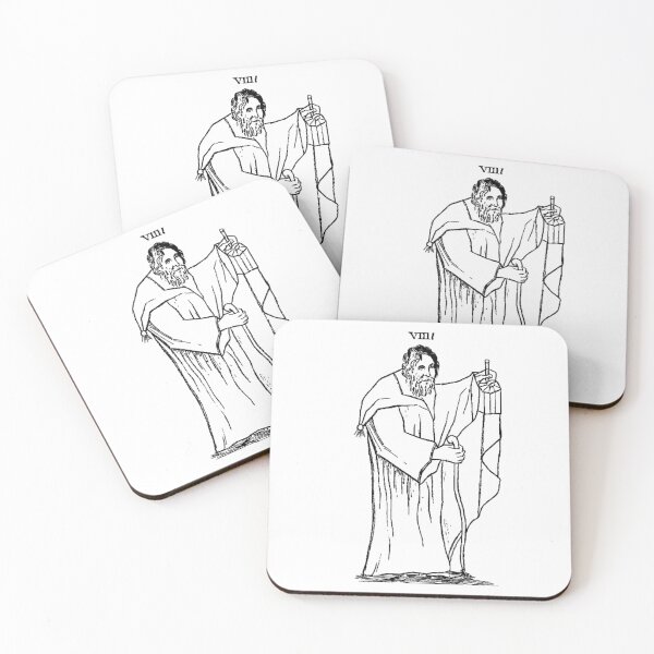 Item preview, Tarot The Hermit 9 designed and sold by Talismania.