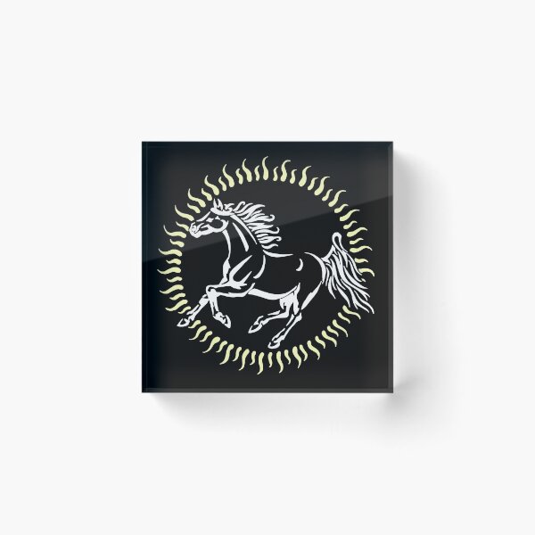 Artikelvorschau, Pferd Araber Vollblut Tribal Tattoo Sonne Geschenk entworfen und verkauft von Jaana Kern.