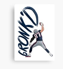 Gronk'd Metal Print