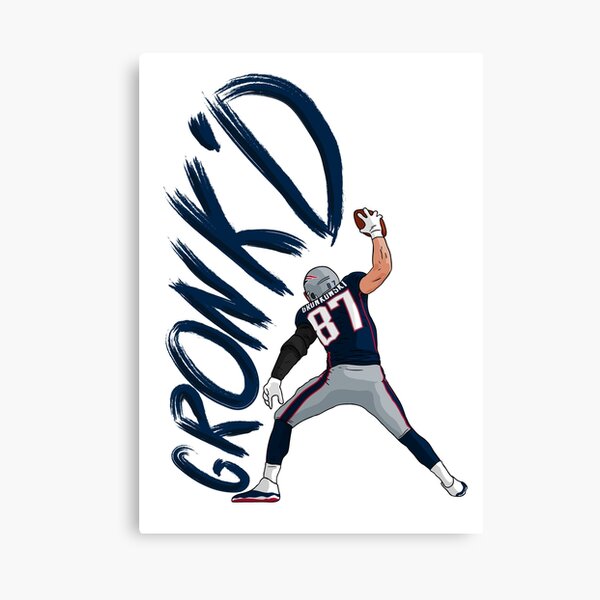 Rob Gronkowski Jersey Poster for Sale by Tate Breeland