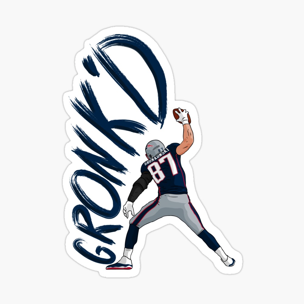 Cam Newton Patriots Sticker for Sale by RatTrapTees