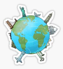 Travel fever Sticker