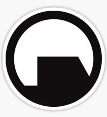 Pegatina Black Mesa - Logotipo de alta fidelidad