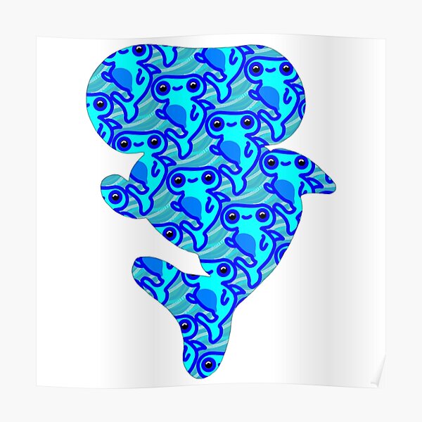 "Cute Baby Hammerhead Sharks" Poster by weavernap | Redbubble