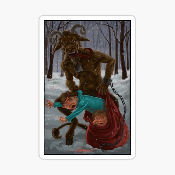 Krampus Sticker