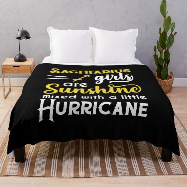 Item preview, Sagittarius Girls Are Sunshine Mixed With A Little Hurricane Zodiac Star Sign Birthday Horoscope Gif designed and sold by Orange Pieces.