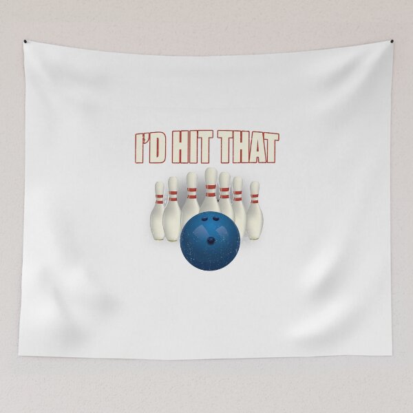 Item preview, Bowling product - I'd Hit That - Sports Themed Gift designed and sold by stuch75.