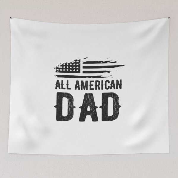 Item preview, product Father's Day - All American Dad - Parenthood Gift designed and sold by stuch75.
