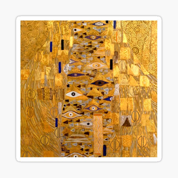 Aperçu de l'œuvre Adele Bloch-Bauer I - Détail de Gustav Klimt Or créée et vendue par Bebichic.