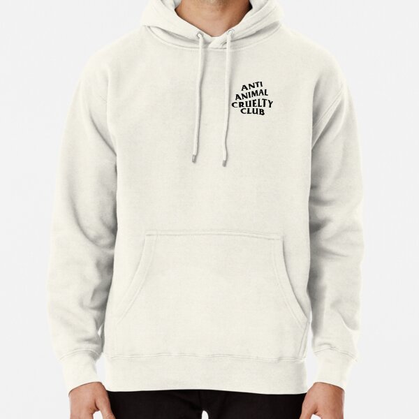 anti animal cruelty club hoodie