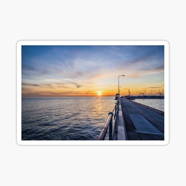Item preview, Spring Sunset in Brighton designed and sold by AlChris.