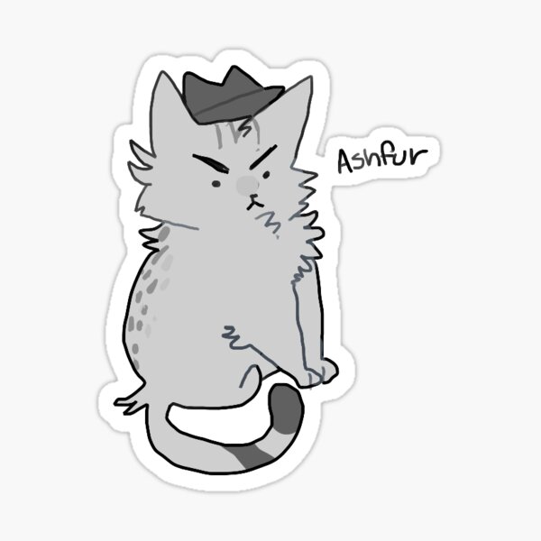 Ashfur Ashfur Sticker by WeisseKatze