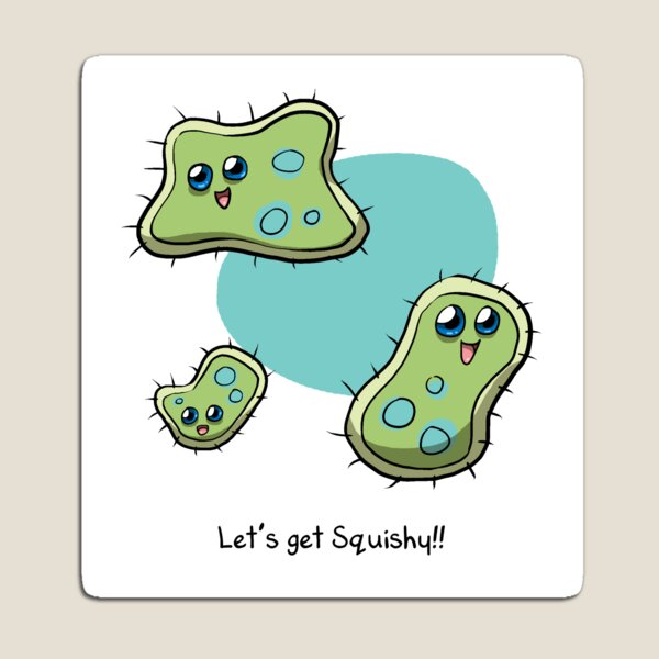 Squsihy the amobeba from 'My Cage' Magnet
