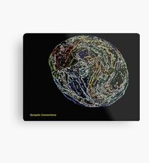 Synaptic Connections Metal Print