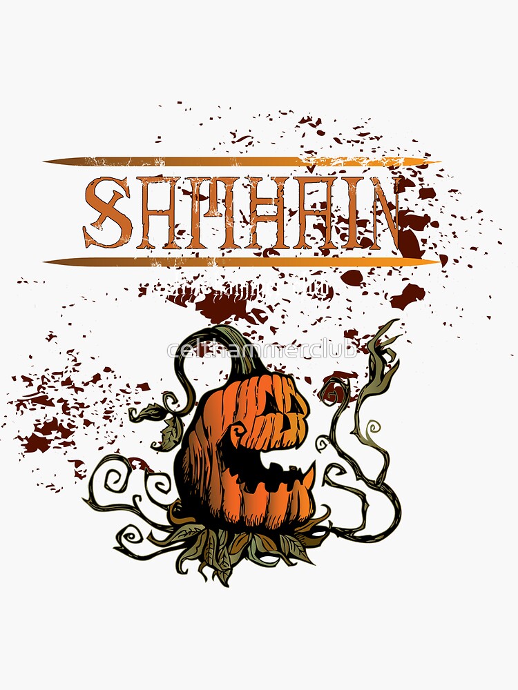 Thumbnail 3 of 3, Sticker, Creepy Halloween Pumpkin Man! designed and sold by celthammerclub.