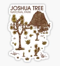 Pegatina Parque Nacional Joshua Tree