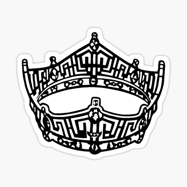Item preview, Miss America Crown Logo designed and sold by prepoftheplains.