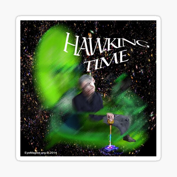 Hawking Time Sticker